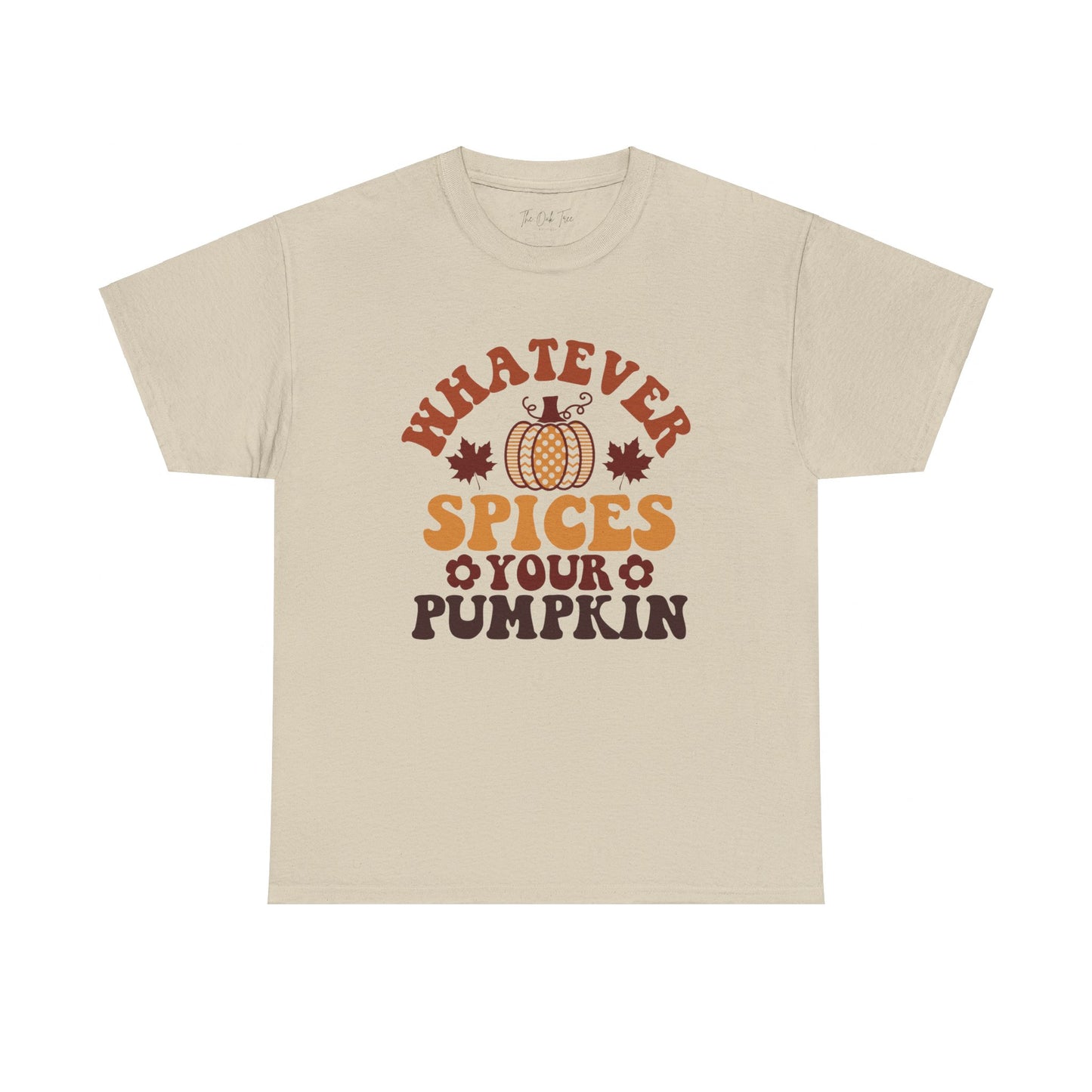 Whatever Spices Your Pumpkin Unisex Heavy Cotton Tee