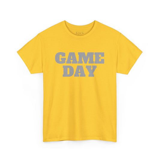 Game Day- Grey Text Tee