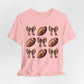 Football & Bows Tee — Cute Game Day Shirt for Fans & Moms