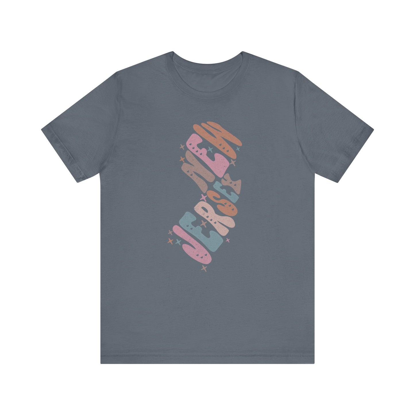 New Jersey State Tee Unisex Jersey Short Sleeve Tee