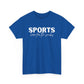 Sports Here for the Snacks Unisex Heavy Cotton Tee