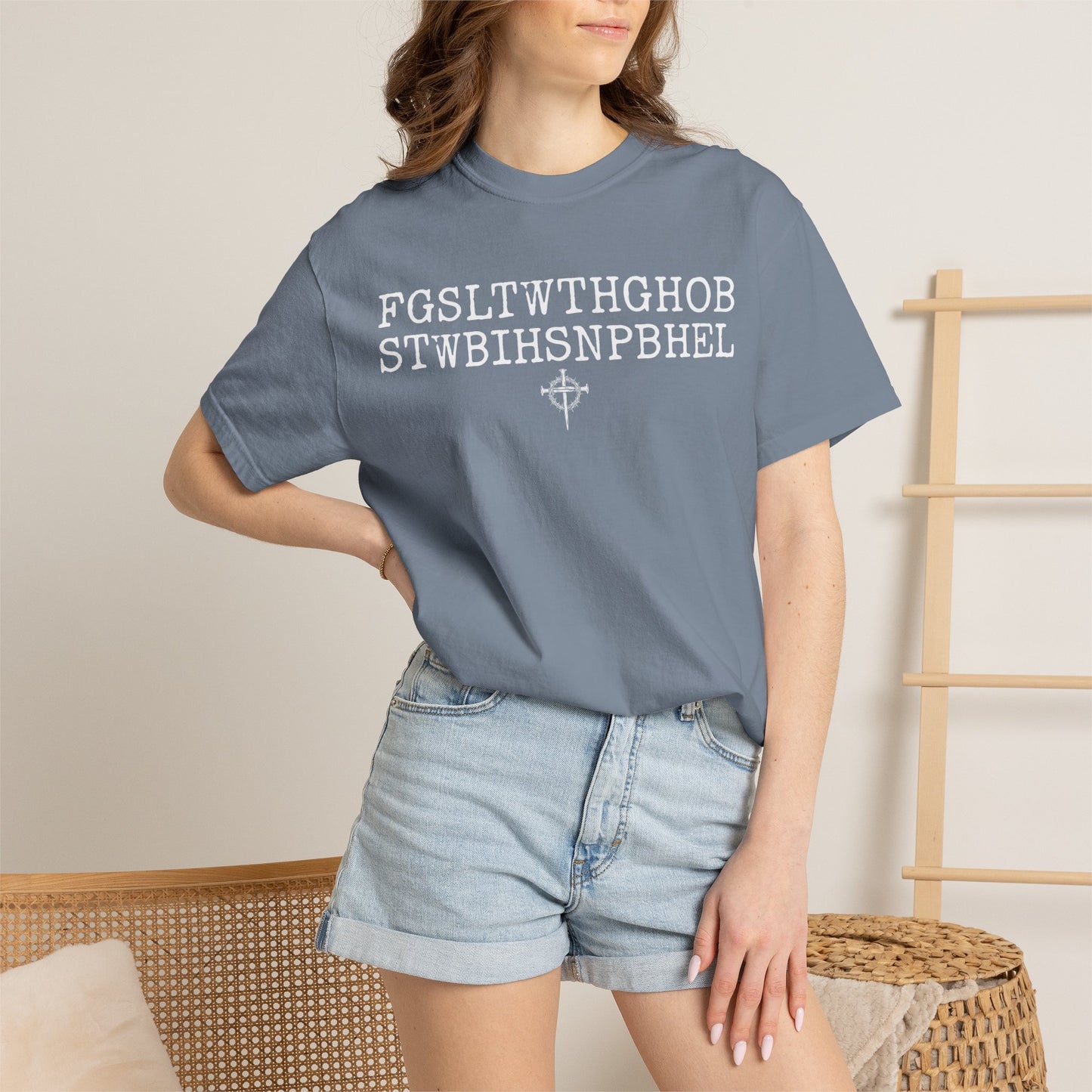 John 3:16 Abbreviated Faith Graphic Tee | Christian T-Shirt