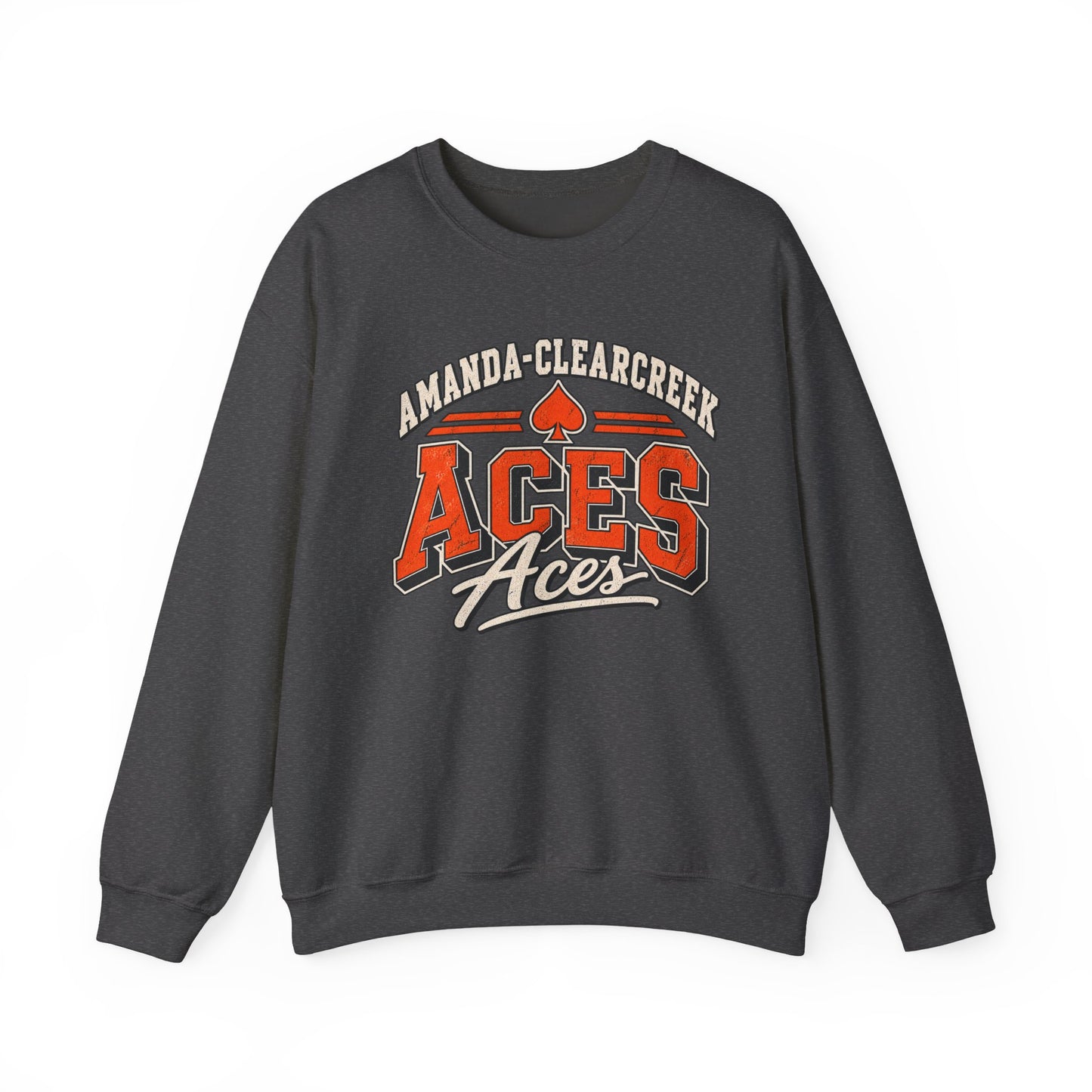 Amanda-Clearcreek Aces Vintage Crewneck Sweatshirt
