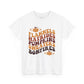 Flannels Hayrides Pumpkins Sweaters Bonfires Unisex Heavy Cotton Tee