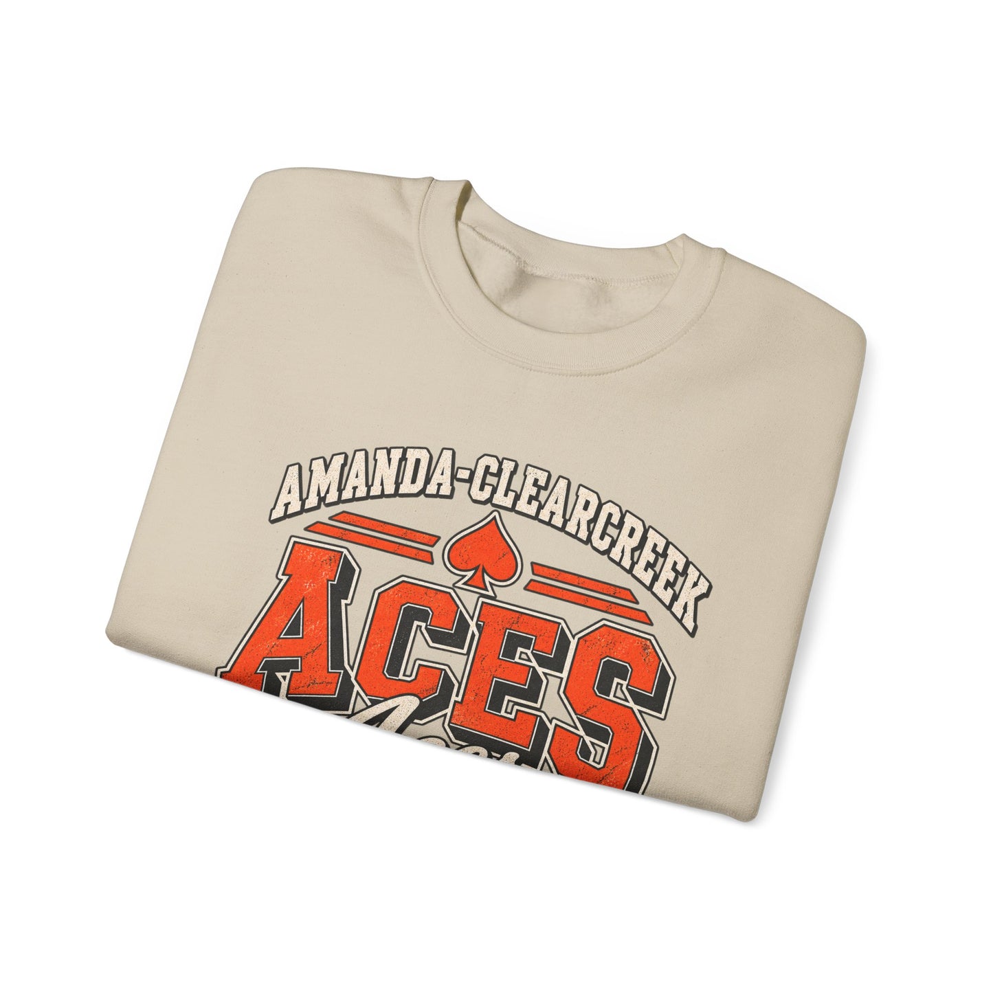 Amanda-Clearcreek Aces Vintage Crewneck Sweatshirt