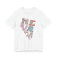 Nevada State Tee Unisex Jersey Short Sleeve Tee
