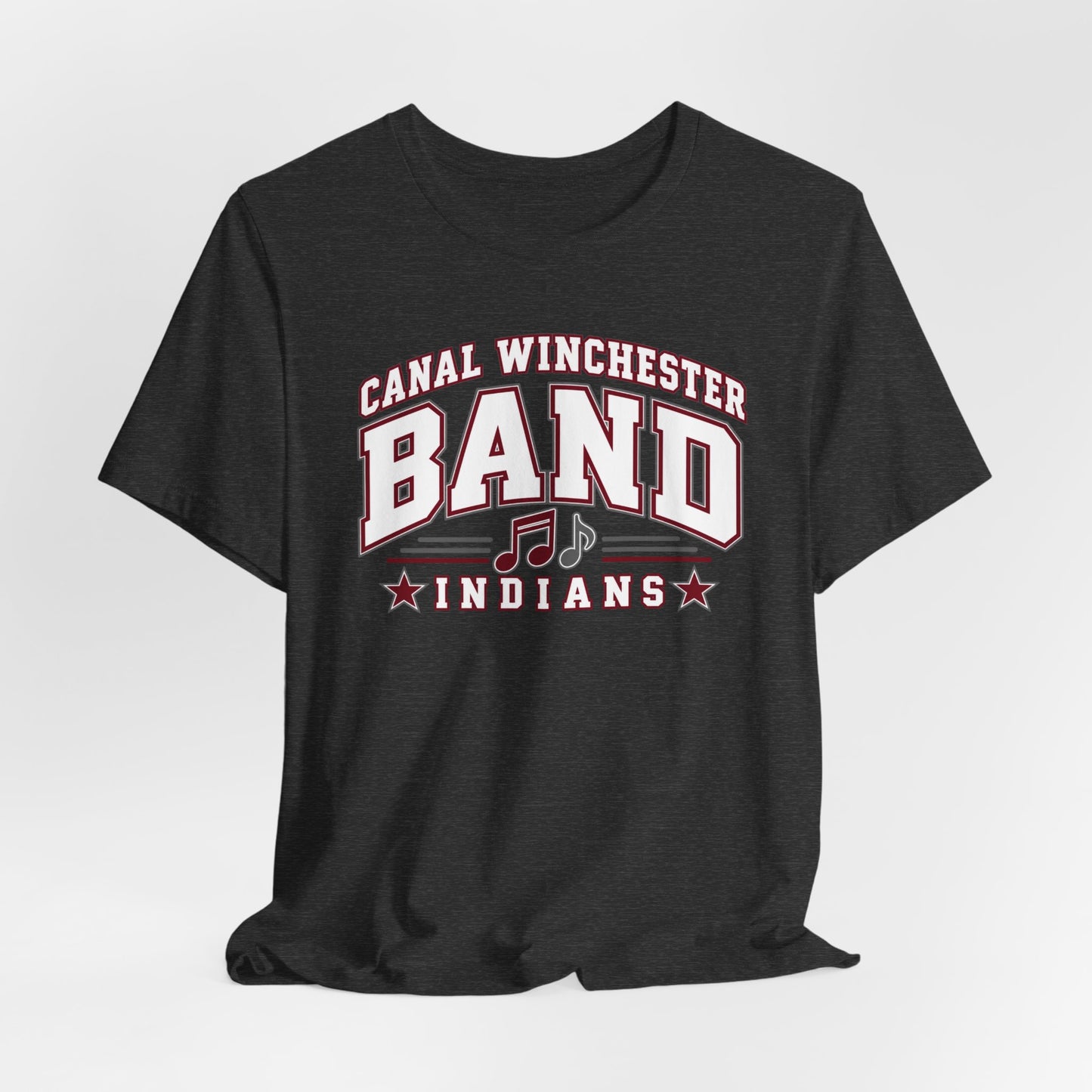 Canal Winchester Indians Band Bella+Canvas Tee