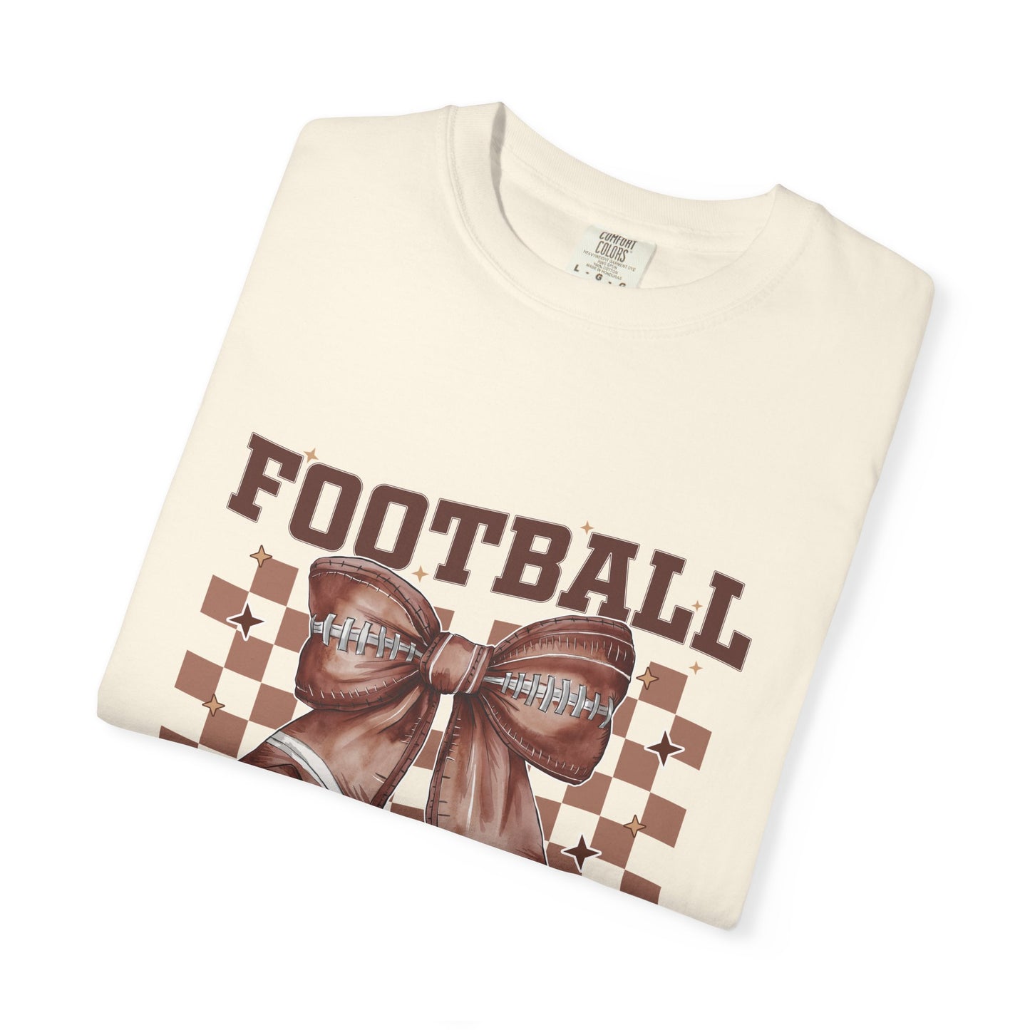 Football Mama Comfort Colors Tee