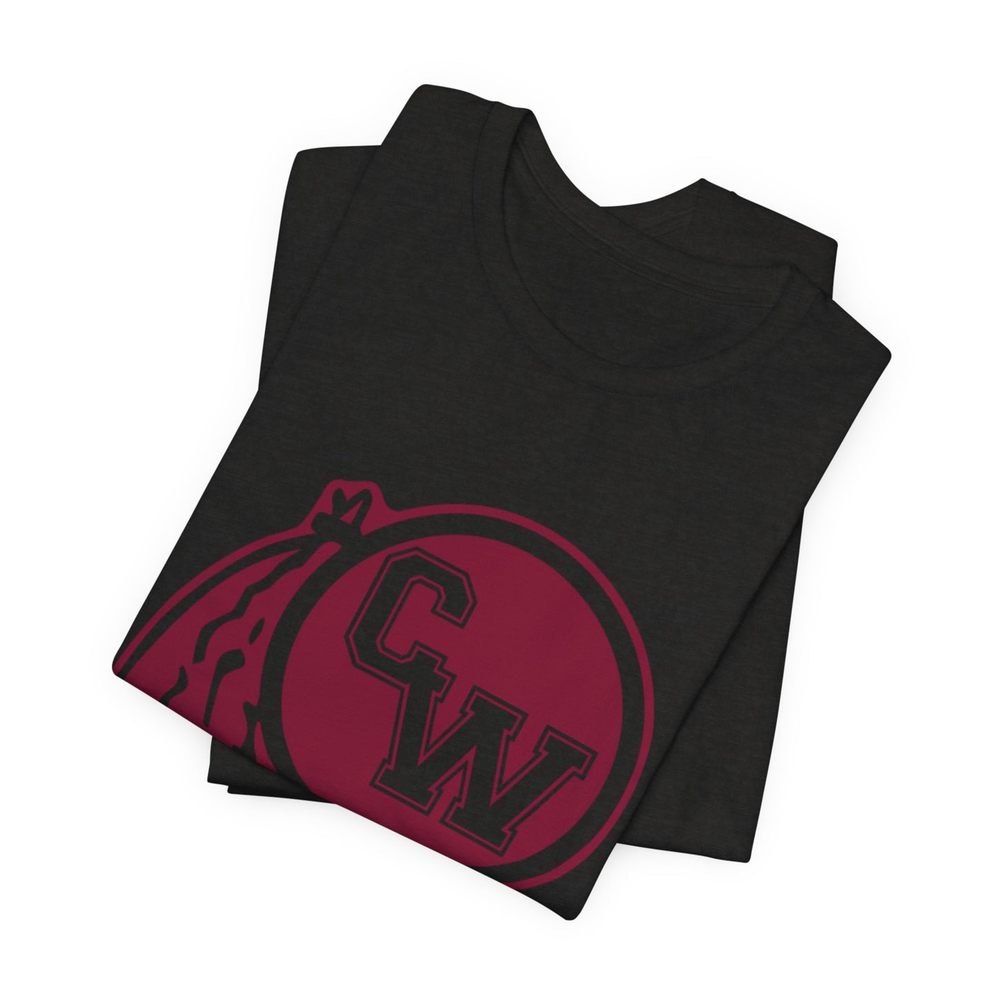 CW Athletic Logo T‑Shirt — Vintage Collegiate Spirit Tee