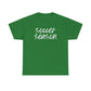 Soccer Season- White Text Tee