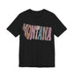 Montana State Tee Unisex Jersey Short Sleeve Tee