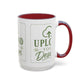 Custom Accent Coffee Mug – Custom Upload Design Ceramic Mug (11oz & 15oz)