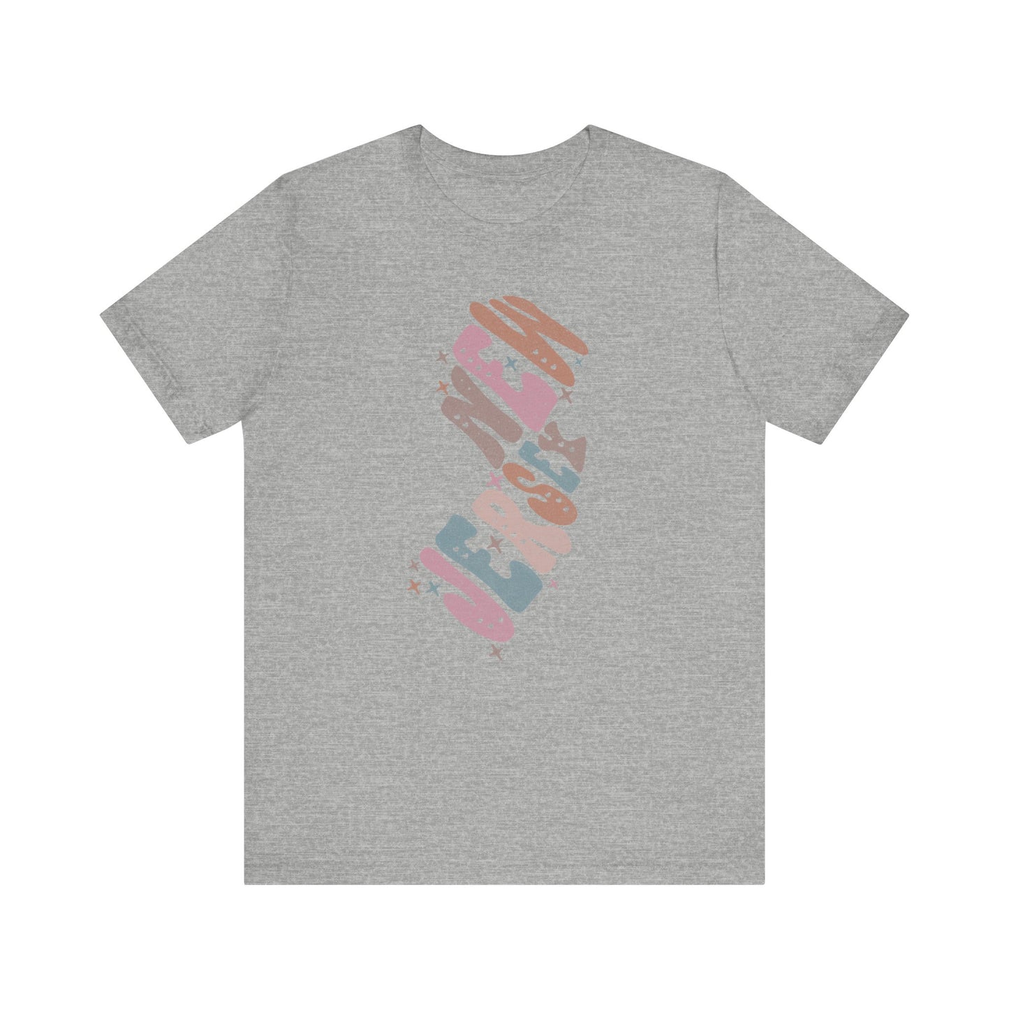 New Jersey State Tee Unisex Jersey Short Sleeve Tee