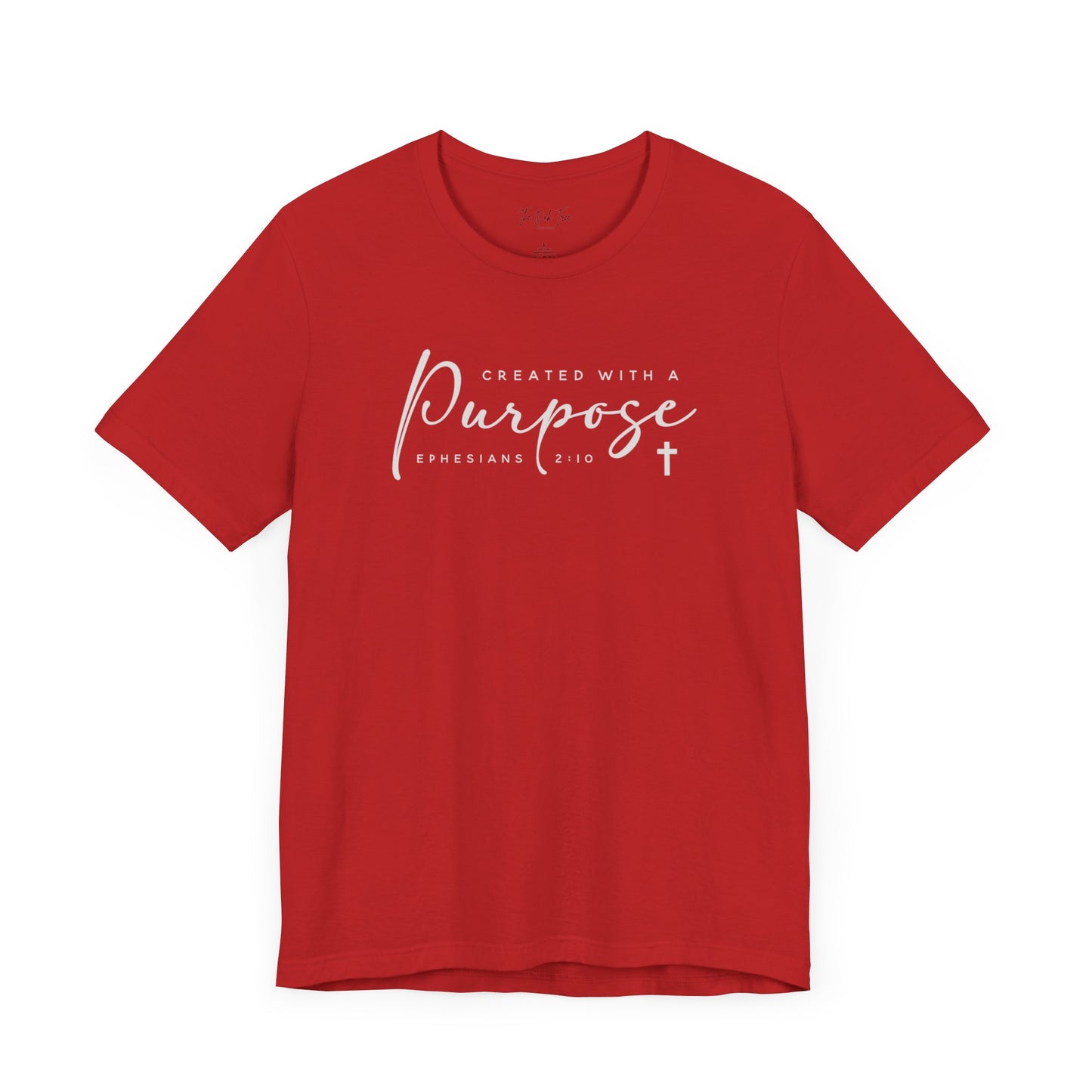 Created With a Purpose Unisex Jersey Short Sleeve Tee
