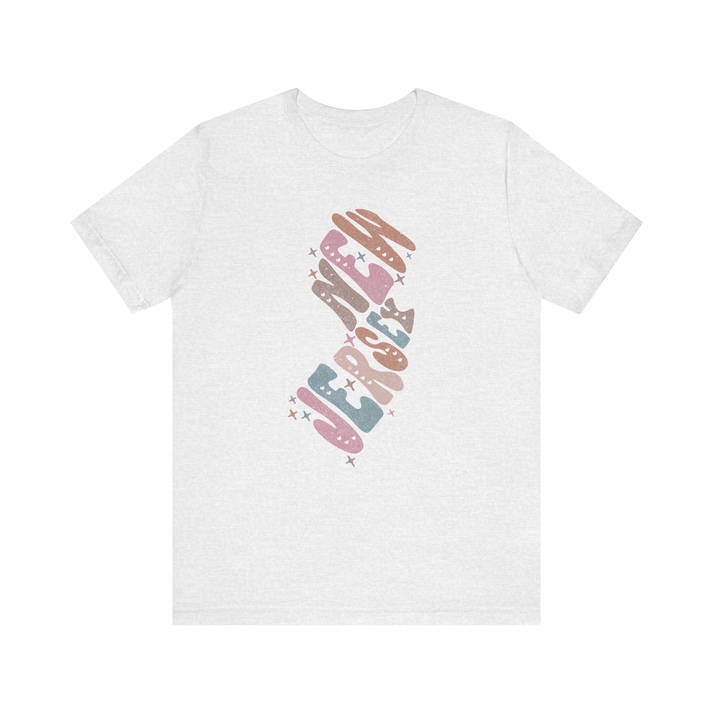 New Jersey State Tee Unisex Jersey Short Sleeve Tee