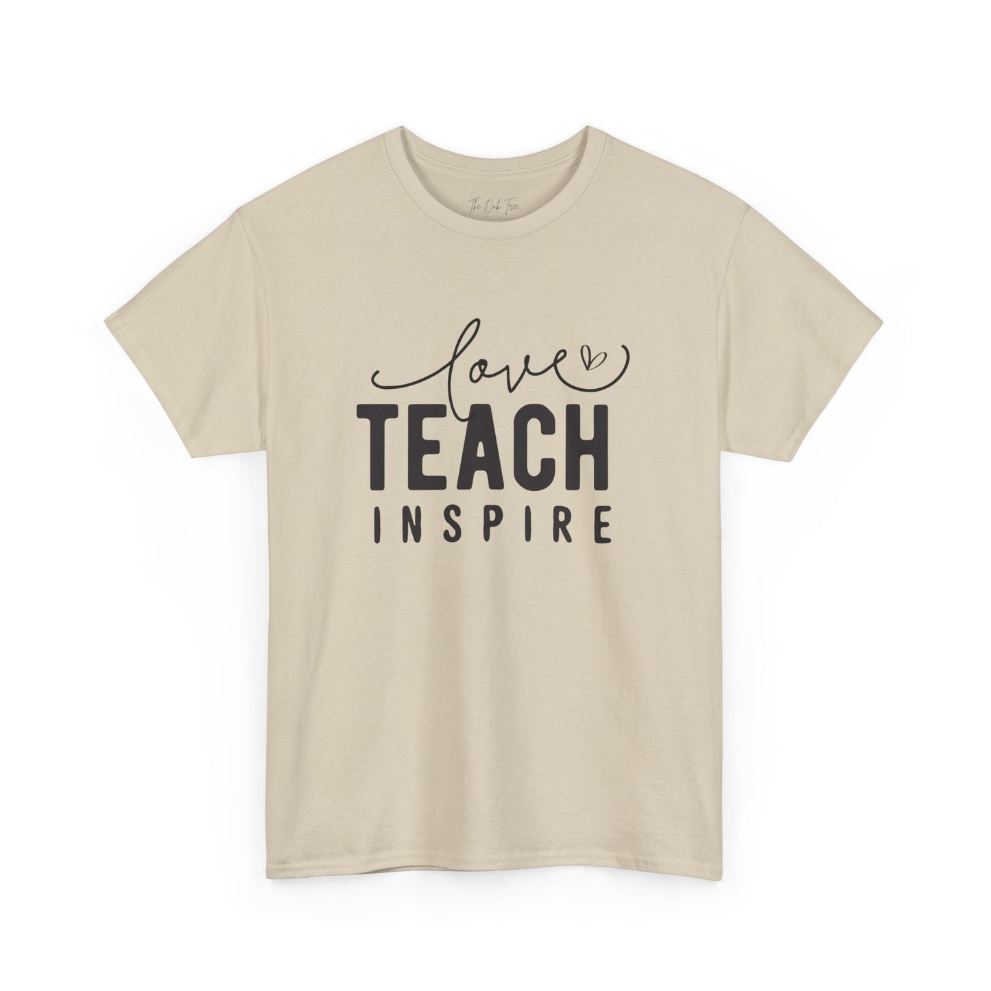 Love Teach Inspire Tee Unisex Heavy Cotton Tee