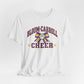Bloom-Carroll Cheer T-Shirt — Purple & Gold Bow Spirit Tee