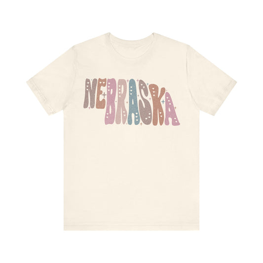 Nebraska State Tee Unisex Jersey Short Sleeve Tee