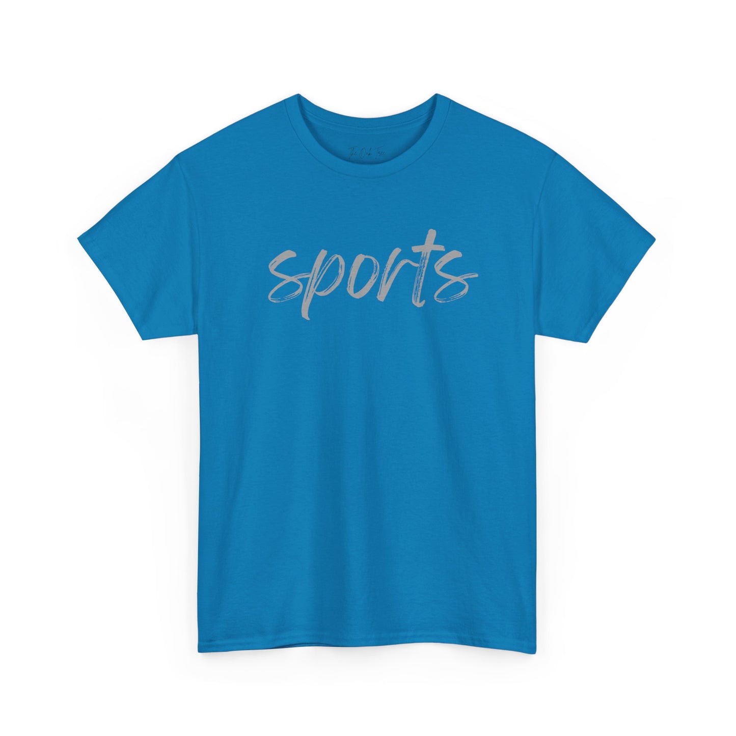 Sports- Grey Text Tee