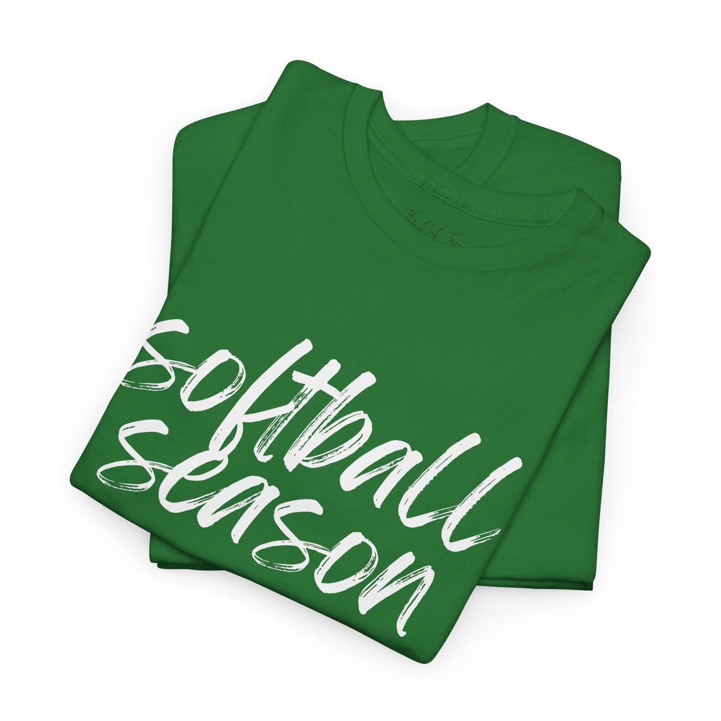 Softball Season- White Text Tee