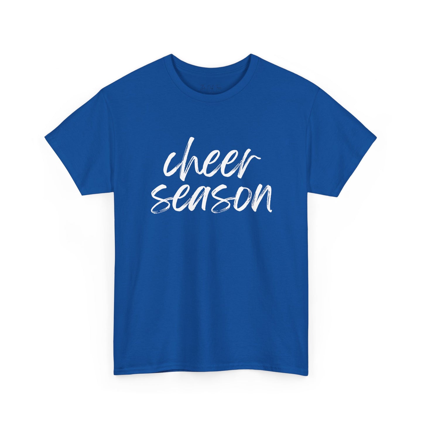 Cheer Season- White Text Tee
