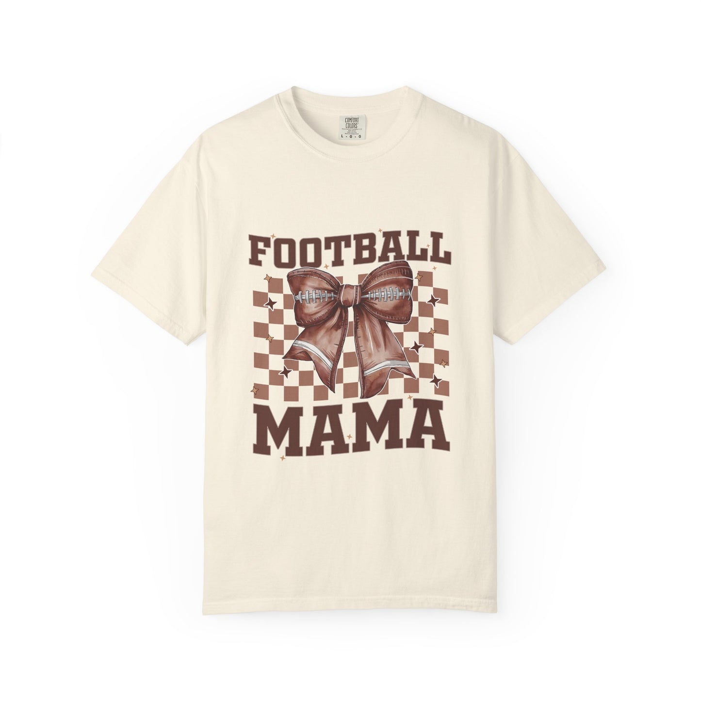 Football Mama Comfort Colors Tee