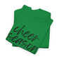 Cheer Season- Black Text Tee