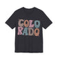 Colorado State Tee Unisex Jersey Short Sleeve Tee