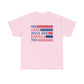 She Loves Jesus & America Too Unisex Jersey Short Sleeve Tee
