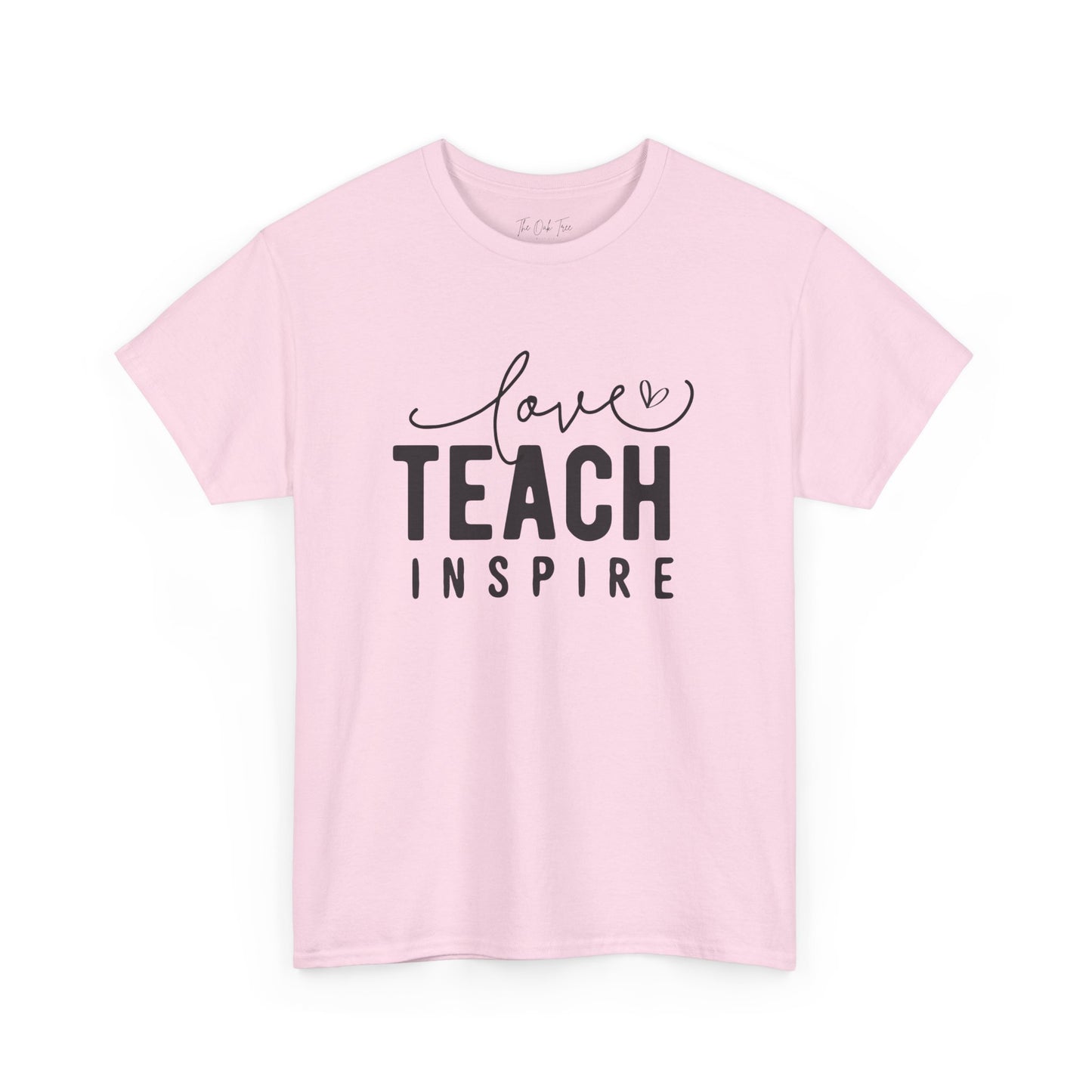 Love Teach Inspire Tee Unisex Heavy Cotton Tee