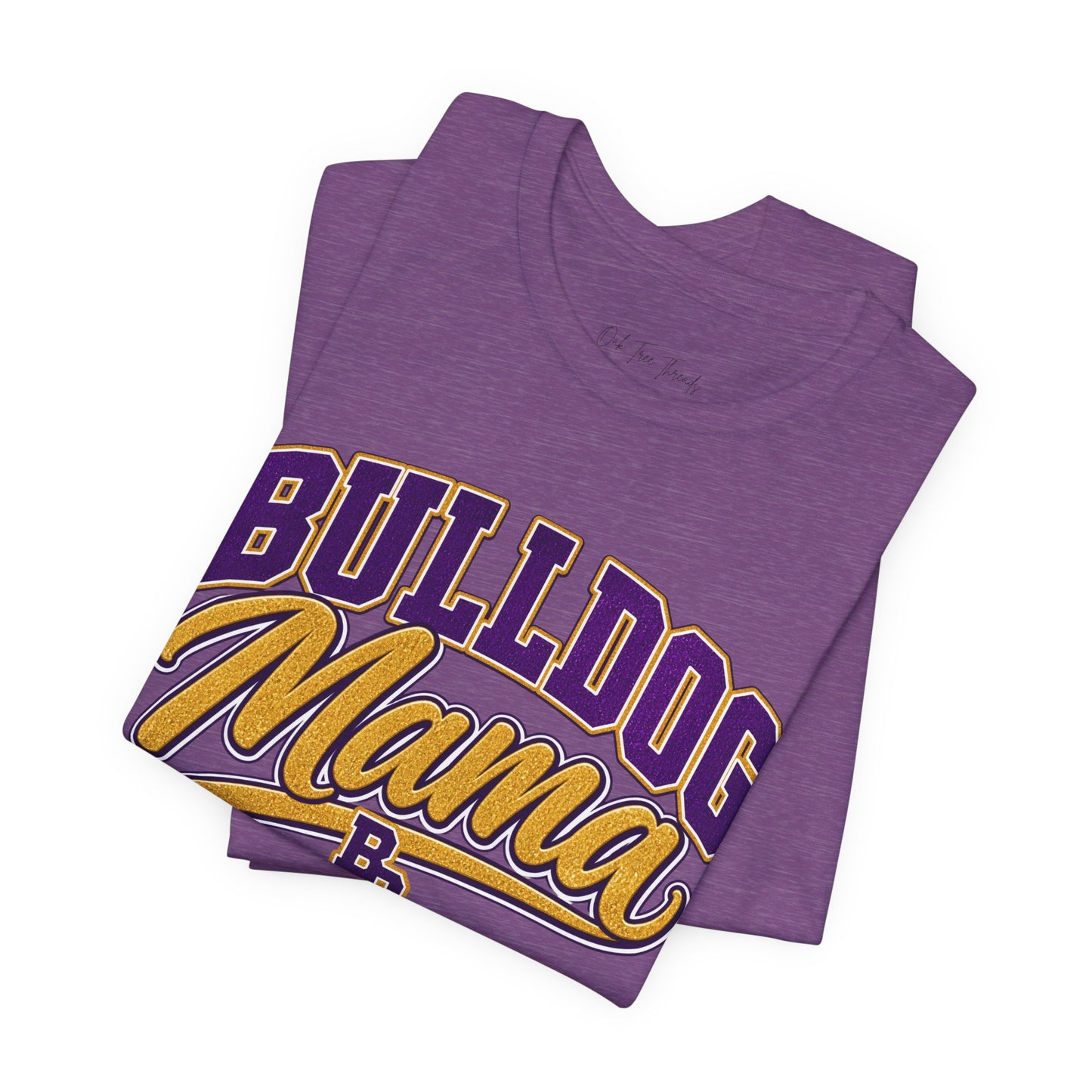 Bulldog Mama T-Shirt — Proud Team Mom Graphic Tee