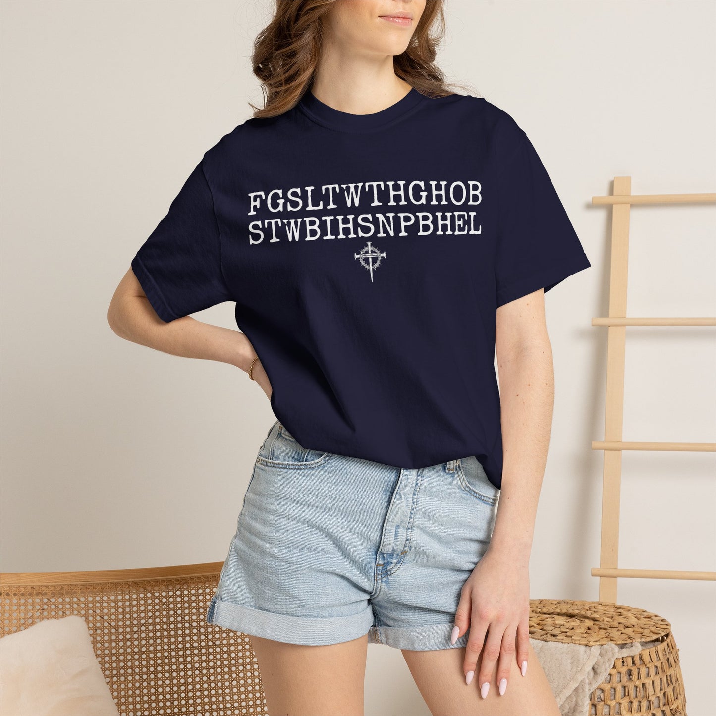 John 3:16 Abbreviated Faith Graphic Tee | Christian T-Shirt