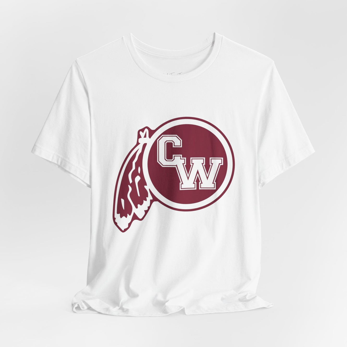 CW Athletic Logo T‑Shirt — Vintage Collegiate Spirit Tee