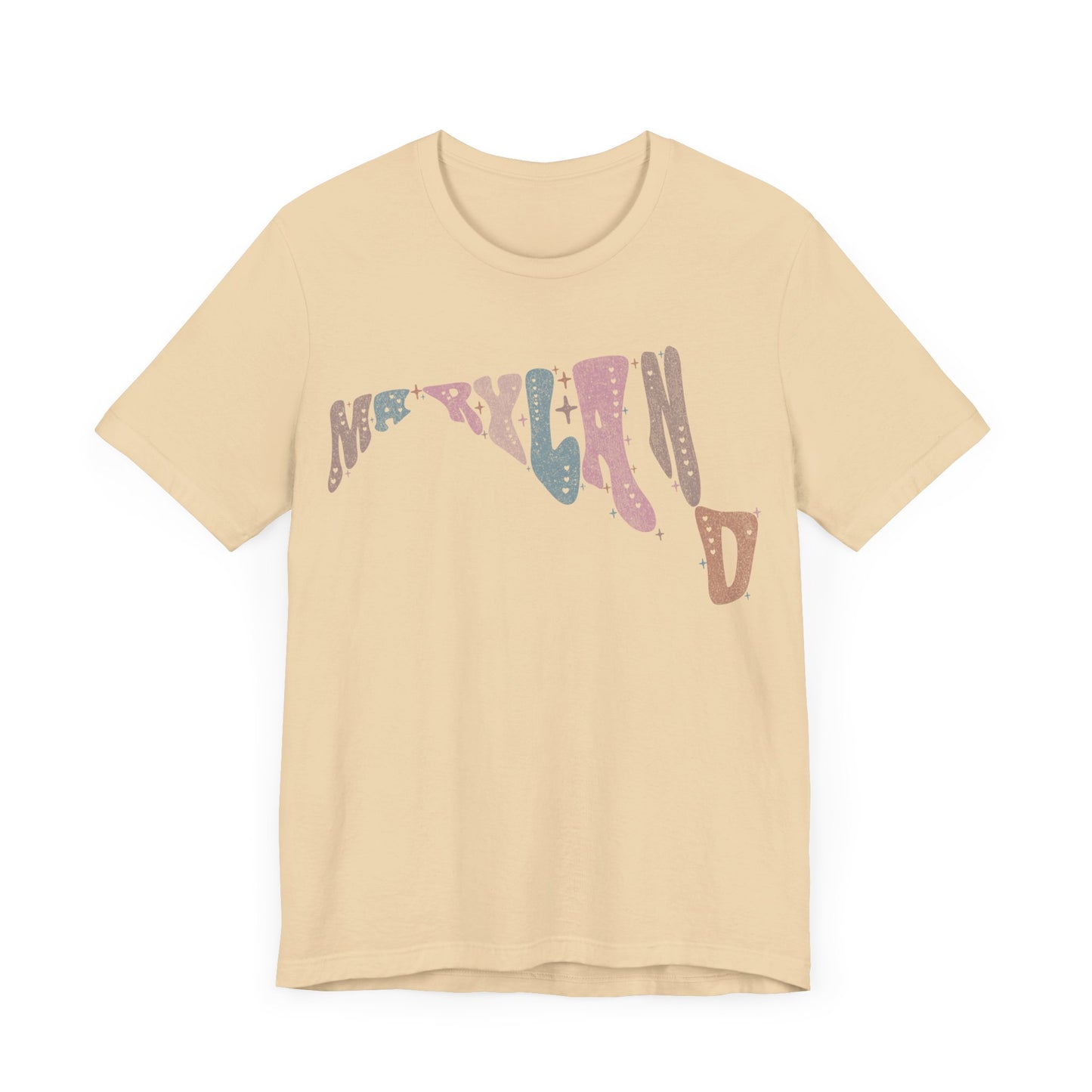 Maryland State Tee Unisex Jersey Short Sleeve Tee