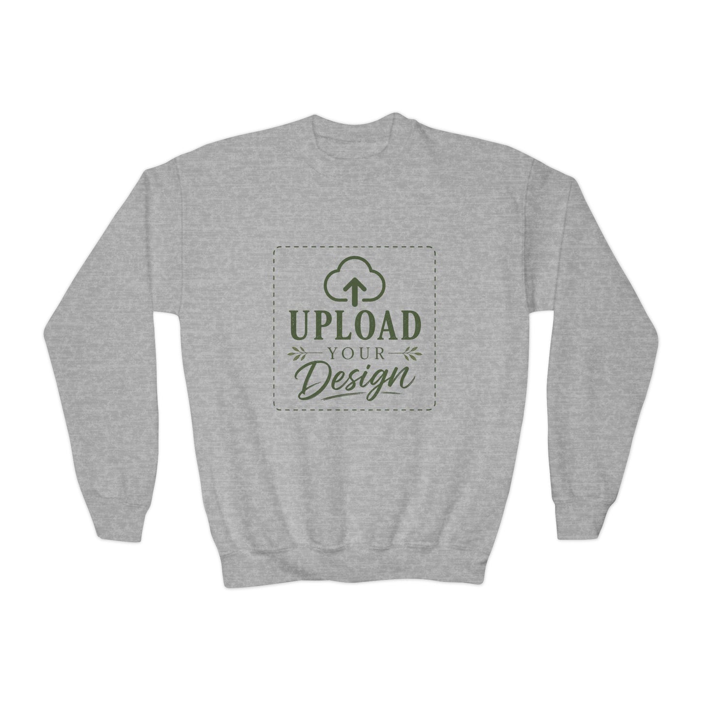 Custom Youth Sweatshirt – Upload Your Own Design