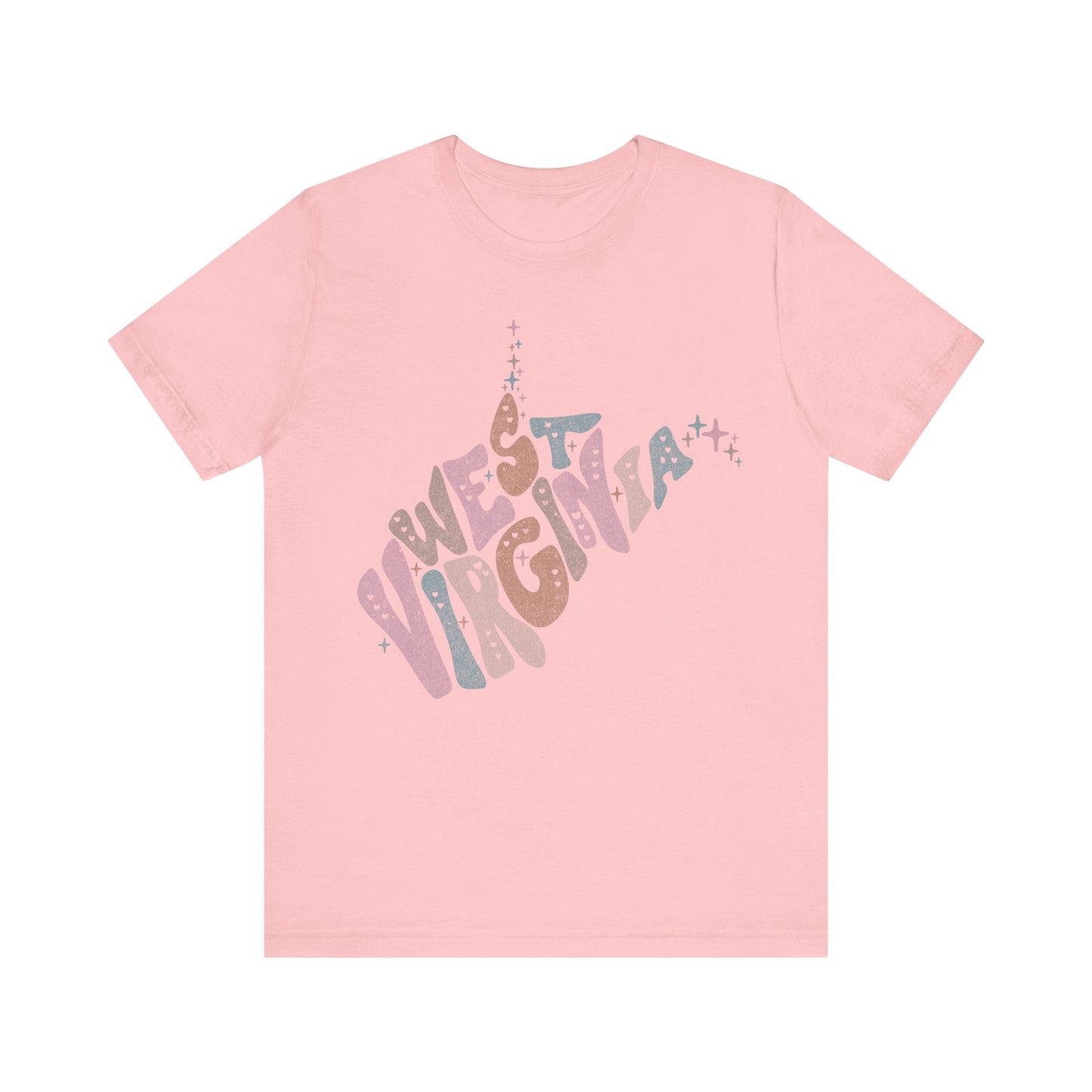 West Virginia State Tee Unisex Jersey Short Sleeve Tee