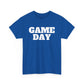 Game Day- White Text Tee