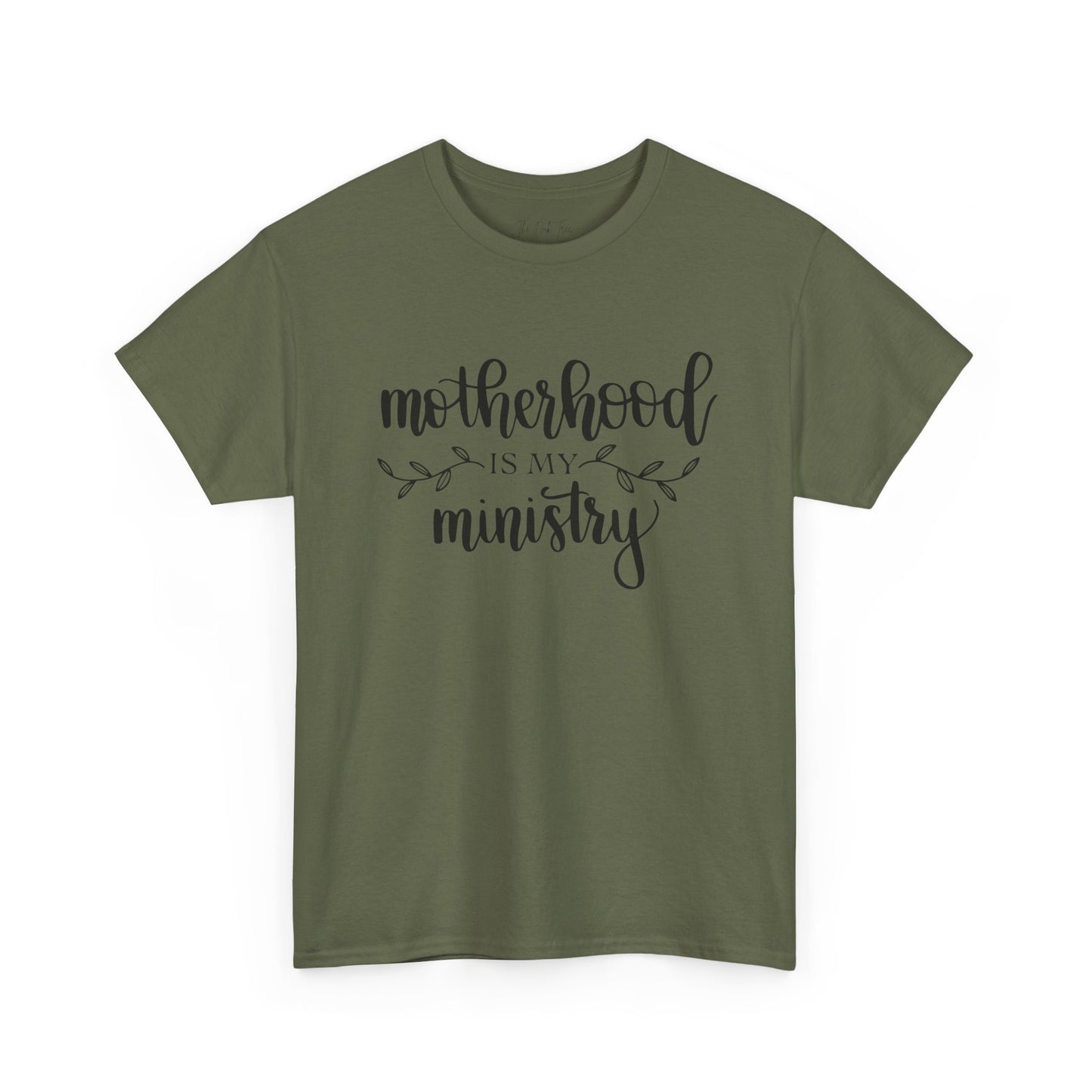 Motherhood is My Ministry 2 Unisex Heavy Cotton Tee