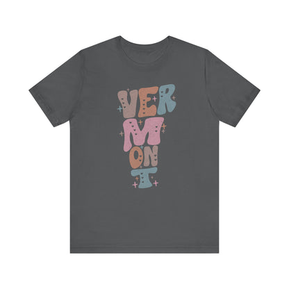 Vermont State Tee Unisex Jersey Short Sleeve Tee