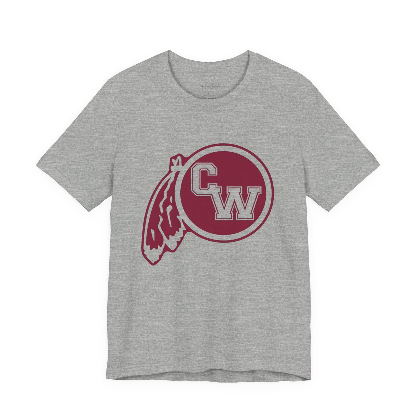 CW Athletic Logo T‑Shirt — Vintage Collegiate Spirit Tee