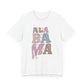 Alabama State Tee Unisex Jersey Short Sleeve Tee