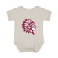 Infant Bodysuit — Maroon CW Indians Logo Baby Onesie