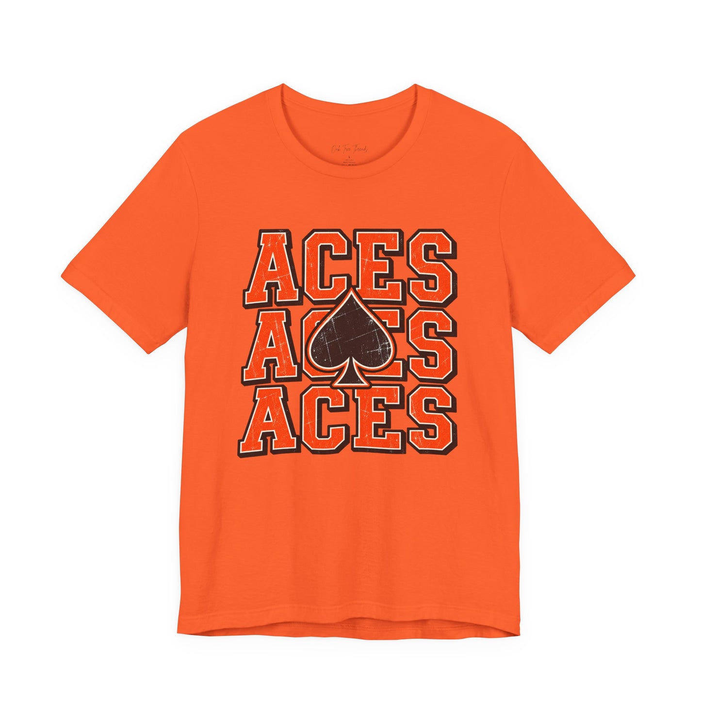 Amanda-Clearcreek Aces Stacked Adult Tee