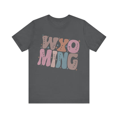 Wyoming State Tee Unisex Jersey Short Sleeve Tee