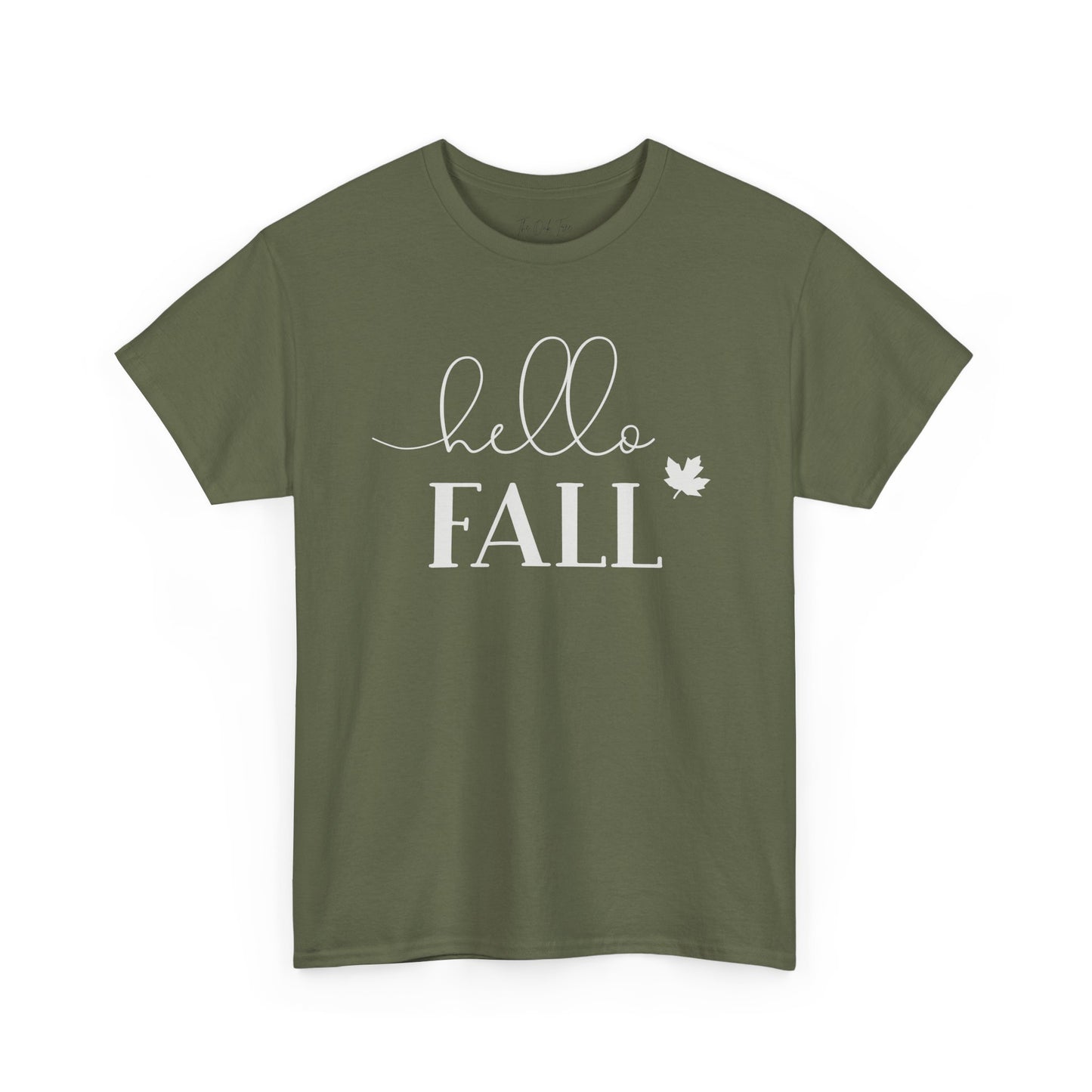 Hello Fall Unisex Heavy Cotton Tee