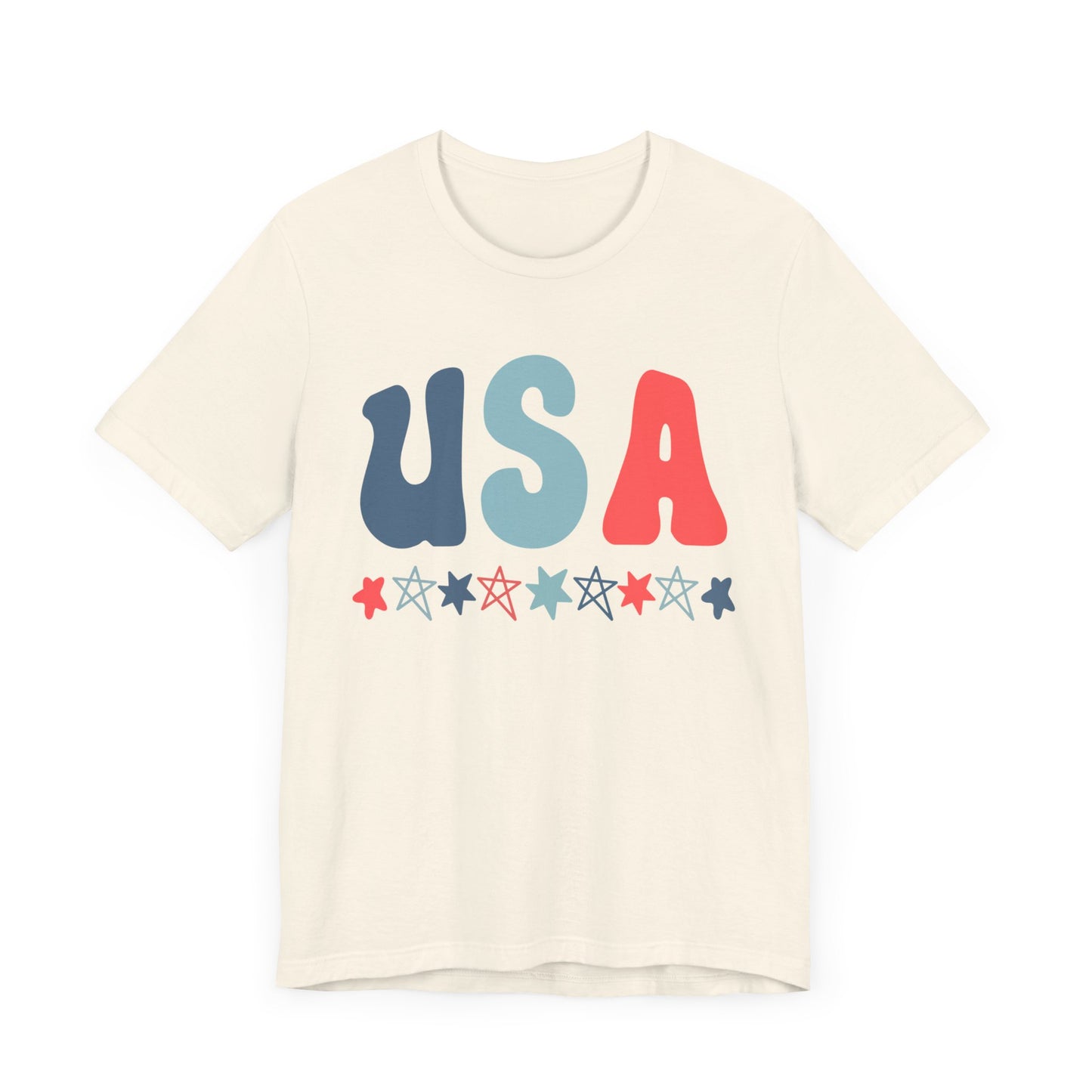 USA Stars Unisex Jersey Short Sleeve Tee