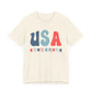 USA Stars Unisex Jersey Short Sleeve Tee