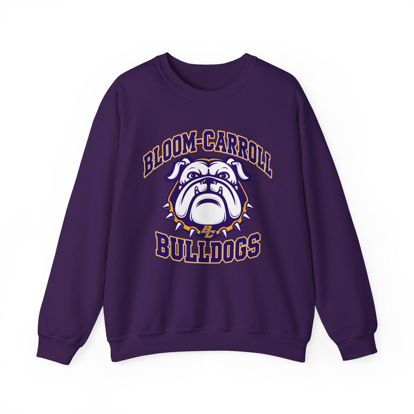 Bulldogs Crewneck Sweatshirt – Bloom-Carroll School Spirit Pullover