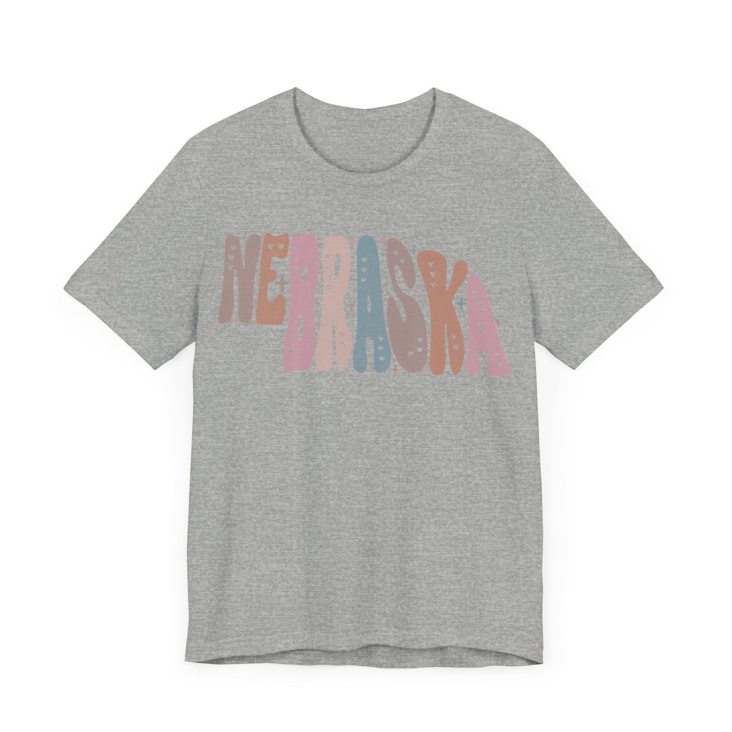 Nebraska State Tee Unisex Jersey Short Sleeve Tee
