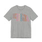 Nebraska State Tee Unisex Jersey Short Sleeve Tee